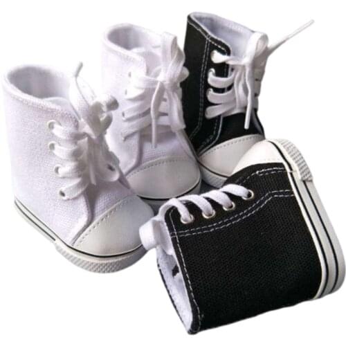 7cm Doll boots Fit for 43cm baby Doll Reborn Baby Dolls shoes 18 inch doll boots