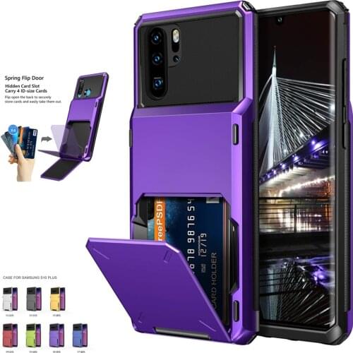 For Huawei P30 Pro Lite Case Flip Card Slots Business Armor Case For Huawei P30 P30pro P30lite Cover For Huawei P30 Lite Covers