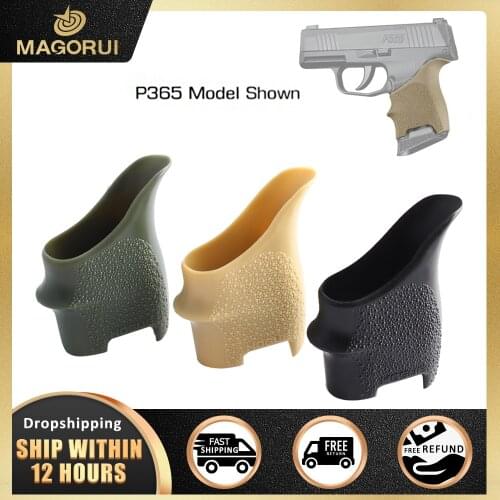 Hogue HANDALL Beavertail Anti-Slip Rubber Grip Sleeve For Sig Sauer P365 Tactical Hunting Accessories