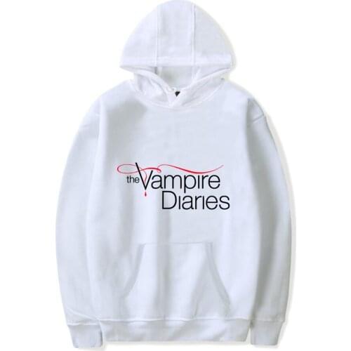 The Vampire Diaries Hoodies Streetwear Unisex Casual Hooded Clothes women/mens Long Sleeve Hoodies Pullovers Sweatshirts Hoodie
