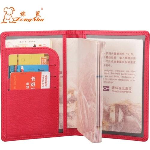 2020 hot PU Leather Wallet card holder for traveling documents, womens credit card holder for visiting cards(Custom available