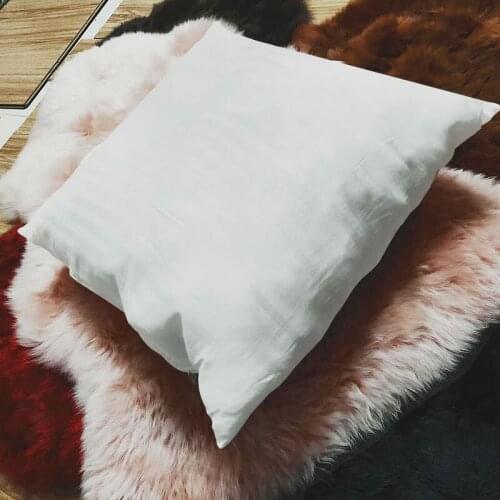 ROWNFUR Cushion Core White For Sleeping Bed Sofa Chair Neck Square Health Head Pillow Filling Home Decor Wholesale Free 45*45CM