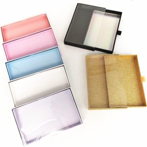 Wholesale 5pairs bulk 10/20/50pcs/pack wholesale 5pairs of 3d mink lash boxes packaging eyelash box print logo empty case