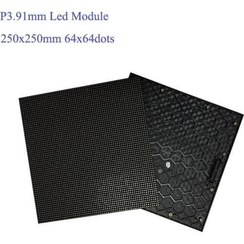 P3.91 outdoor led video wall led module 250mm x 250mm full color smd panel p4.81 p3.91 outdoor module panel