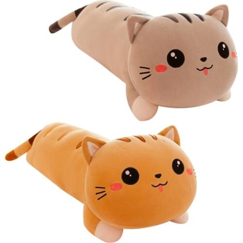 Plush Toy Birthday Gift Holiday Animal Ornaments Mothers Day Gifts 19.7 Inch Cute Fat Dog Cat Penguin Pig Animal Plush Toy