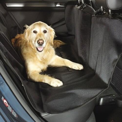 Dog Carriers Waterproof Rear Back Pet Dog Car Seat Cover Mats Hammock Protector with Safety Belt Travel Mat