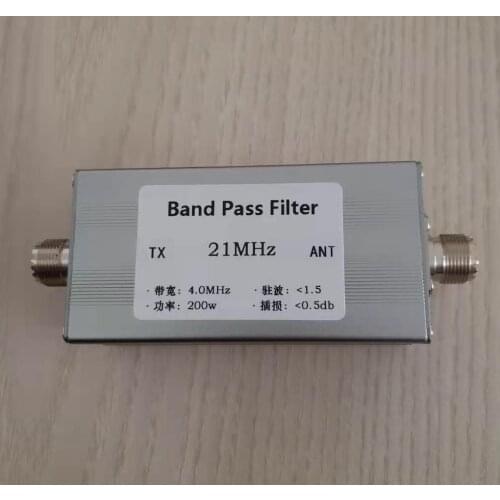Band Pass Filter BPF Short Wave Communication LC Filter Band Pass 21M 15m Band 200w