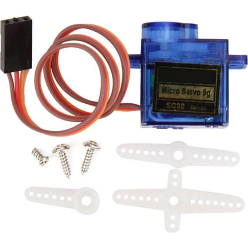 Servomotor Remote Control RC Robot Arm Helicopter Airplane Accessories Micro Servo Motor SG90 90 degree-180 degree Toy Parts