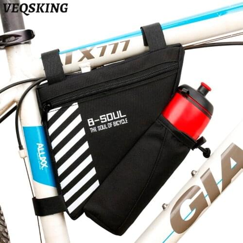 Waterproof Bicycle Triangle Bag Bike Frame Bag,MTB Bicycle Bag,Cycling Water Bottle Pouch Bag,Bicycle Accessories Bike Frame Bag