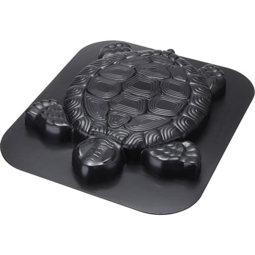 1pc Tortoise Path Stone Mold Garden Path Stone Molds Concrete Cement Mould Turtle Stepping 443 x 380 x 40mm