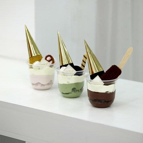 1Pc Simulation Fake Ice Cream Bobo Cup Model Decoration Artificial Kitchen реквизит для фотосъемки Food Photography Prop Display