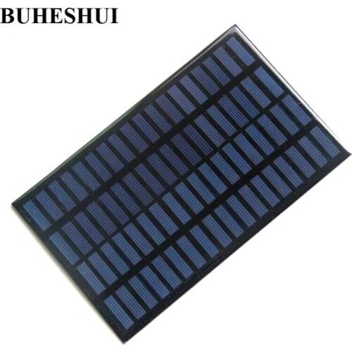 BUHESHUI 18V 2.5W Polycrystalline Solar Panel Module Solar Cell DIY Solar System Epoxy Board 10pcs 194x120MM Free Shipping