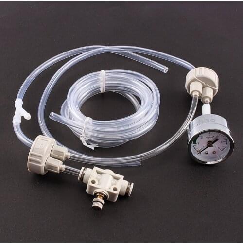 LeChong CO2 Valve Diffuser Aquarium Supply Fish Tank Homemade Carbon Dioxide Generator Kit With Pressure Air Flow Device