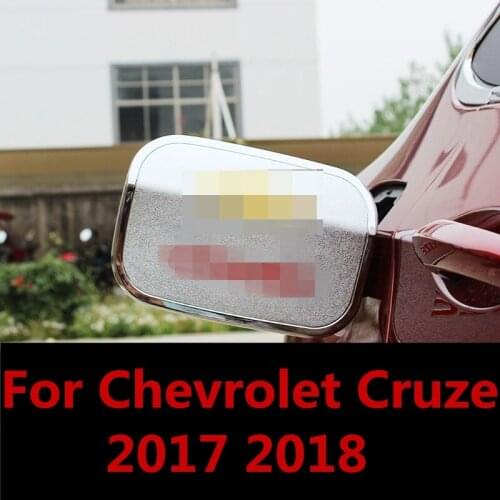 For Chevrolet Cruze 2017 2018 ABS Newest Fuel Tank Cover Gas Lid Filler Cap Metal ABS Exterior decoration Auto Accessories