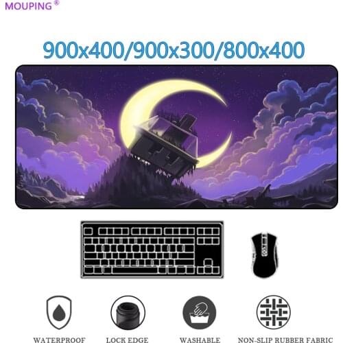 Mouse Pad Purple Gamer Pink Gaming Accessories Mousepad Deskmat Computer Table Office Desks Keyboard Carpet Rubber DropShipping