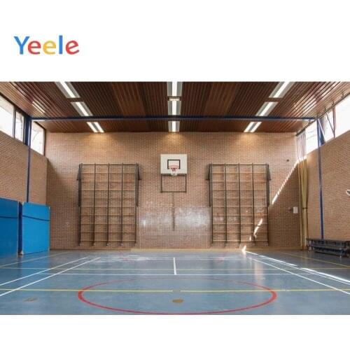 Yeele Interior Photocall Basketball Match Sunshine Photography Backdrop Personalized Photographic Backgrounds For Photo Studio