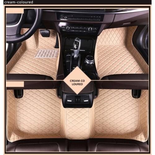 Custom car floor mat for Mitsubishi Pajero Sport Outlander Grandis ASX LANCER GALANT Eclipse Cross foot mats auto carpet styling