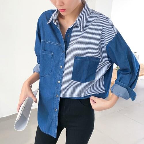 ISUREYOUNG Women's Oversized Shirts