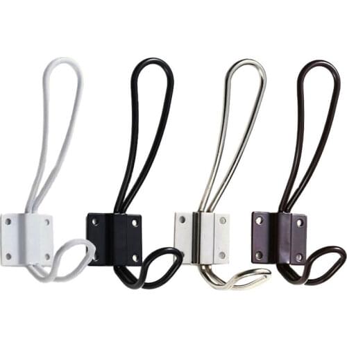 2021 Hot Sale Simple Practical Antique Home Clothes Hook Alloy Clothes Cupboard Wall Hook Distribution Screw retro hanger, 1pc