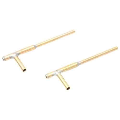 2PCS Model RC Boat 2mm Shafting Waterproof Bushing Brass Shaft Casing Sleeve L60-160mm DIY Parts for 1:200/1:350 Simulated Ship