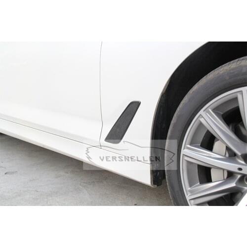 G30 2PC Replacement Car Styling Carbon Fiber Fender Trim For BMW 5 Series G30 2017