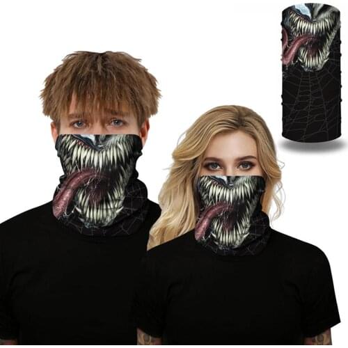 Bandana Ear loops face scarf neck gaiter reusable dustproof for christmas halloween