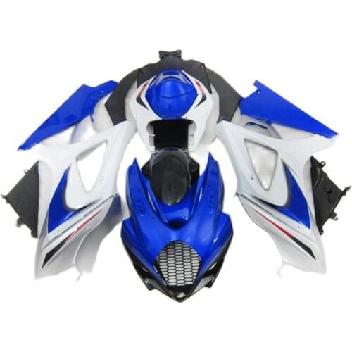 Customize Paint Fairing kit for SUZUKI GSXR 1000 2007 2008 White Blue Black Fairings GSXR1000 k7 k8 DL975