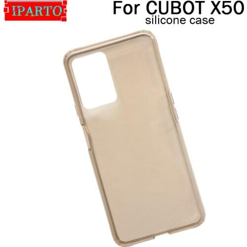 For CUBOT X50 Case Anti-Knock Shockproof Protector Soft TPU Silicone Case Back Case Cover for CUBOT X50 Cell Phone