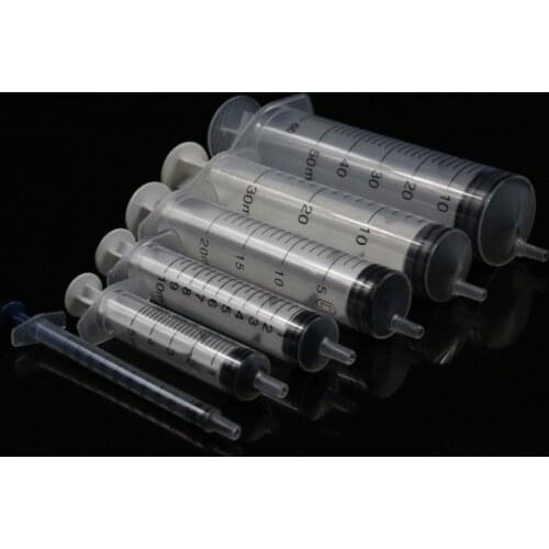 1ml/2ml/3ml/5ml/10ml/20ml/60ml Syringe For Small Hamster Chicken Duck Cat Dog Feeding Reusable Measuring Syringe Tool