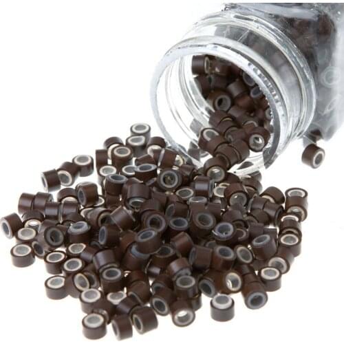Brown Silicone Micro Rings
