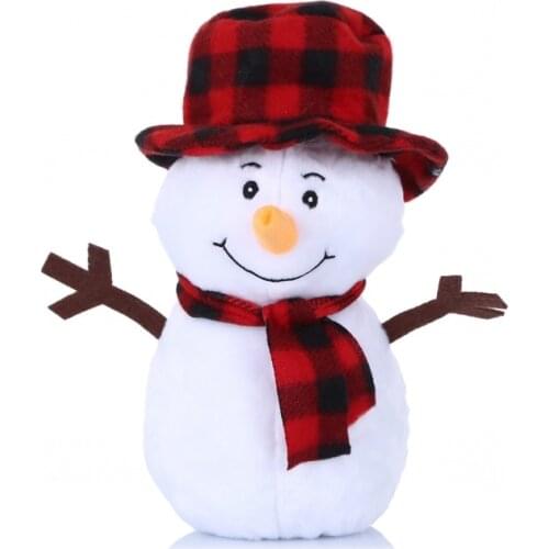 Snowman bear stuffed toys plush toy Key chain dolls cloth dolls wedding celebration Street vendors 25cm high