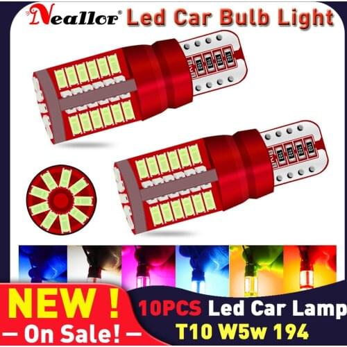 W5w T10 Led Canbus 2825 194 168 Side Lights Bulb On Car Accessories Auto Interior Diode Lamps For Kia Sportage Rio 3 4 Ceed Soul