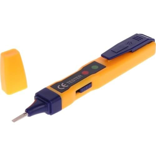 2019 New LED Light AC Electric Voltage Tester Volt Alert Pen Detector Sensor 90~1000V Measurement Analysis Instruments