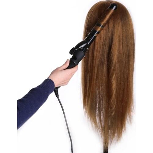 Training Head For Salon 60 % Real Human Hair Hairdressing Mannequin Dolls hairstyles professional styling head can be curled