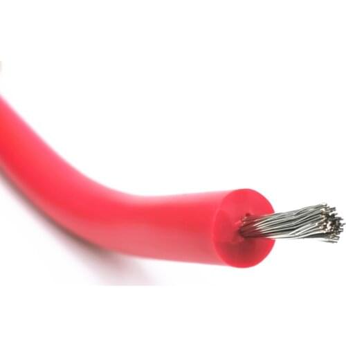 High quality high voltage resistant silicone wire and cable 10KV 15KV 20KV 25KV 30KV 40KV 2.5mm 4.0mm 6.0mm flexible wire