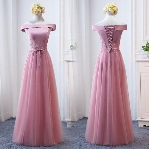 Womens formal prom evening dress satin tulle pink wedding party dress Plus size graduation Ceremony Bespoke Occasion Dress