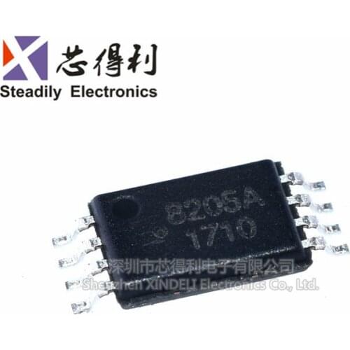 10pcs/lot 8205A FS8205A GM8205A Lithium Battery Protection IC TSSOP-8 New DW01