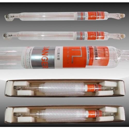 40W Co2 Laser Upgraded Metal Head Tube 700MM Glass Pipe Lamp for CO2 Laser Engraving Cutting Machine