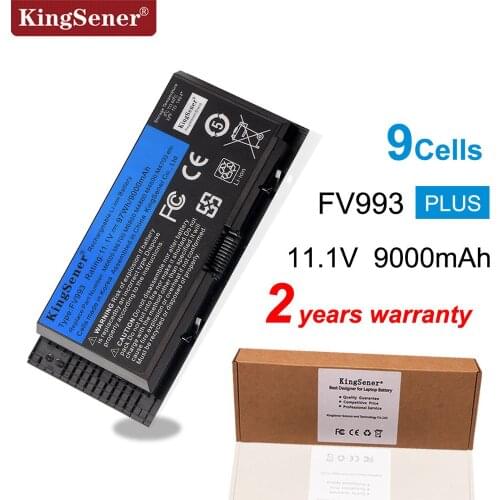 KingSener FV993 Laptop Battery For DELL Precision M6600 M6700 M6800 M4800 M4600 M4700 FJJ4W PG6RC R7PND OTN1K5 11.1V 97WH