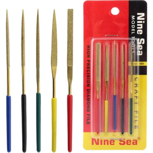 Nine Sea 605 Diamond File(5 PCS), Abrasives Tools