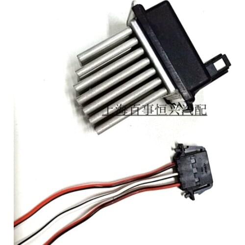 Used second hand 90% new original for Audis old A6 C5 A/C blower resistor heater resistance air conditioner 4B0 820 521