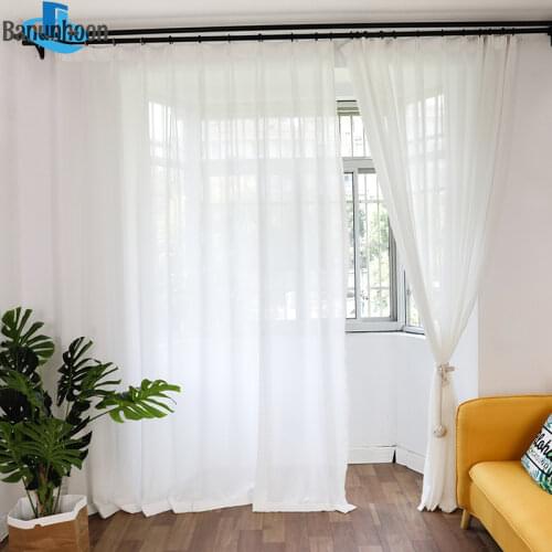 Banunhoon Silk Curtains For Windows