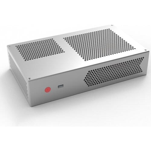 Mini itx display case SFX power supply office case hs-v1 case