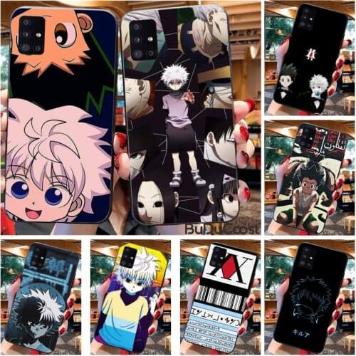 Anime Hunter X Hunter Killua Zoldyck Phone Case For Samsung Galaxy A21S A01 A11 A31 A81 A10 A20E A30 A40 A50 A70 A80 A71 A51