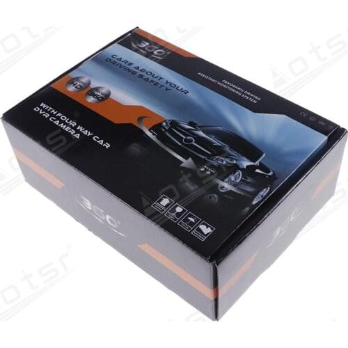 3D HD car Bird view system 360 degree camera Monitor reverse camera front side cameras and reverse camera back camera 4 cameras