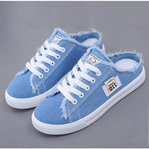 New Spring Summer Women Canvas Shoes Flat Sneakers Women Casual Shoes Low Upper Lace Up White Shoes Zapatos Para Mujer