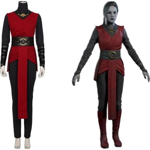 Anime Star Cosplay Nightsister Merrin Cosplay Jedi Fallen Order Costume Uniform Outfits Halloween Suit Women Autumn clothes