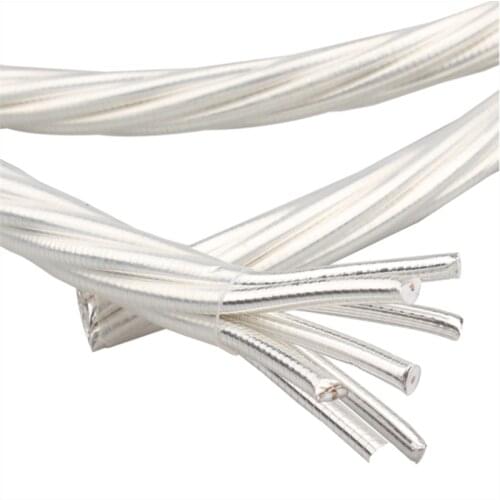 Odin 7N Silver Plated Cord Audiophile Hifi Audio DIY Bulk Cable Power Amplifier CD Player Line