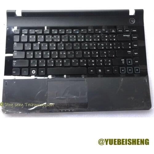 New For Samsung NP300E4C NP3430EA NP300E4A 305E4A 300E4X 300E43 3431EX Palmrest Thai keyboard upper cover Touchpad,Dark gray