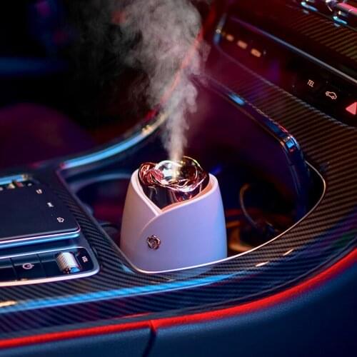 New Car Air Purifier Creative Desktop Humidifier Atomization Car USB Humidifier Ultrasonic Aroma Diffuser Sprayer Office